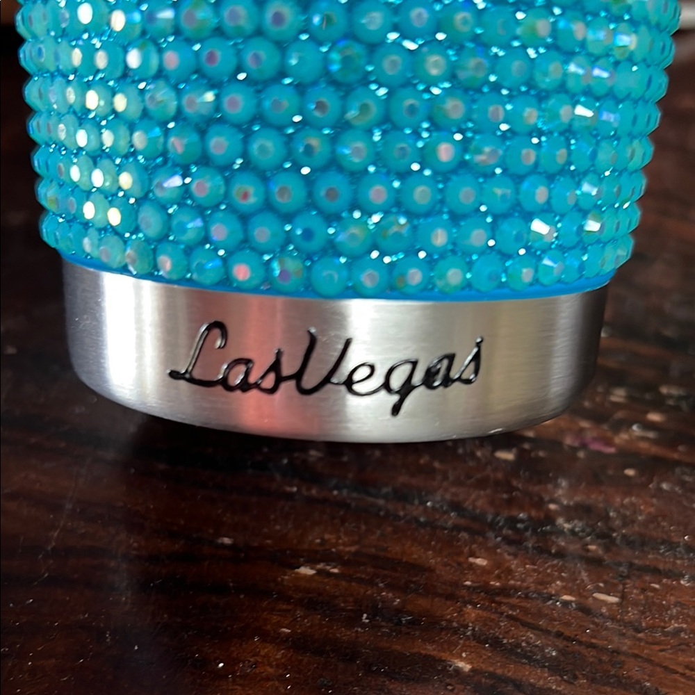 Blue Rhinestone Tumbler - Picture 3 of 10